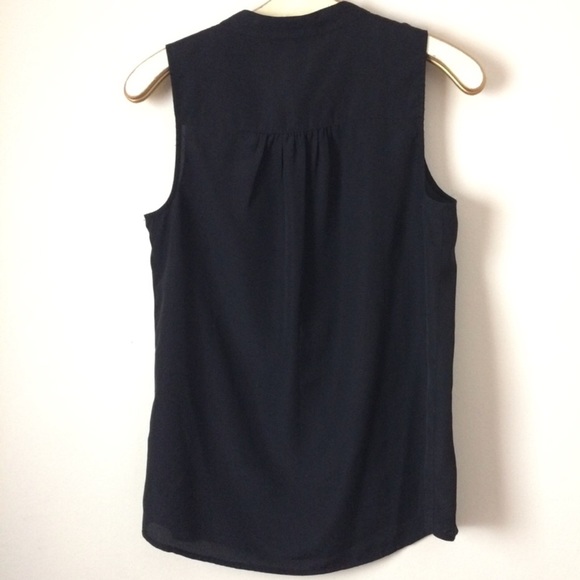 J. Crew Draped sleeveless Pocket button-down tank0 - Picture 5 of 6